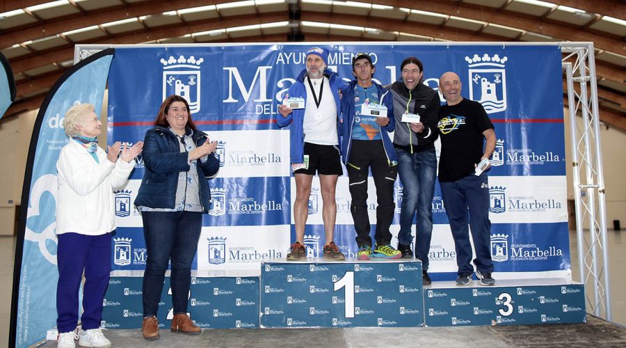La concejala de Deportes asiste a la entrega de premios de la IV CxM Sierra Blanca
