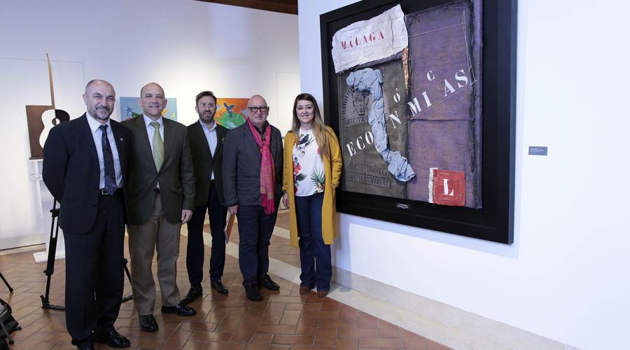 La exposición ‘Economistas en el Arte’ exhibe 50 obras en el Cortijo Miraflores hasta el 20 de abril