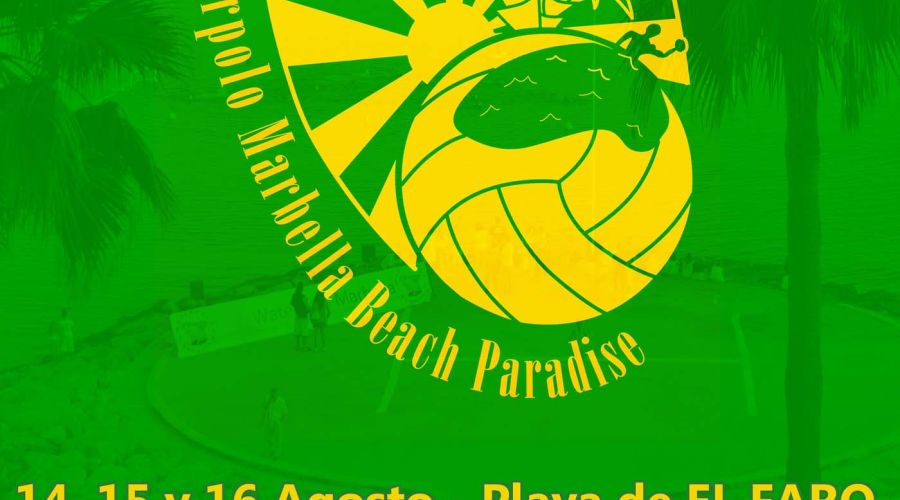 La playa El Faro acogerá entre el 14 y el 16 de agosto el Torneo Da Bruno Beach Paradise organizado por el Club Waterpolo Marbella