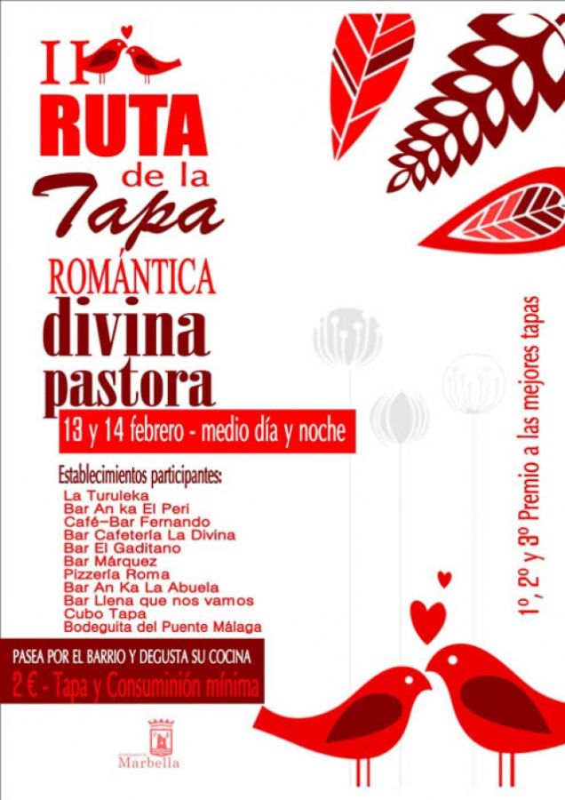 Imagen de la noticia La Ruta de la Tapa Romántica de Divina Pastora se…