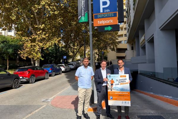 El Ayuntamiento y la empresa Telpark ponen en marcha un abono de aparcamiento para facilitar la práctica deportiva en el Paseo Marítimo