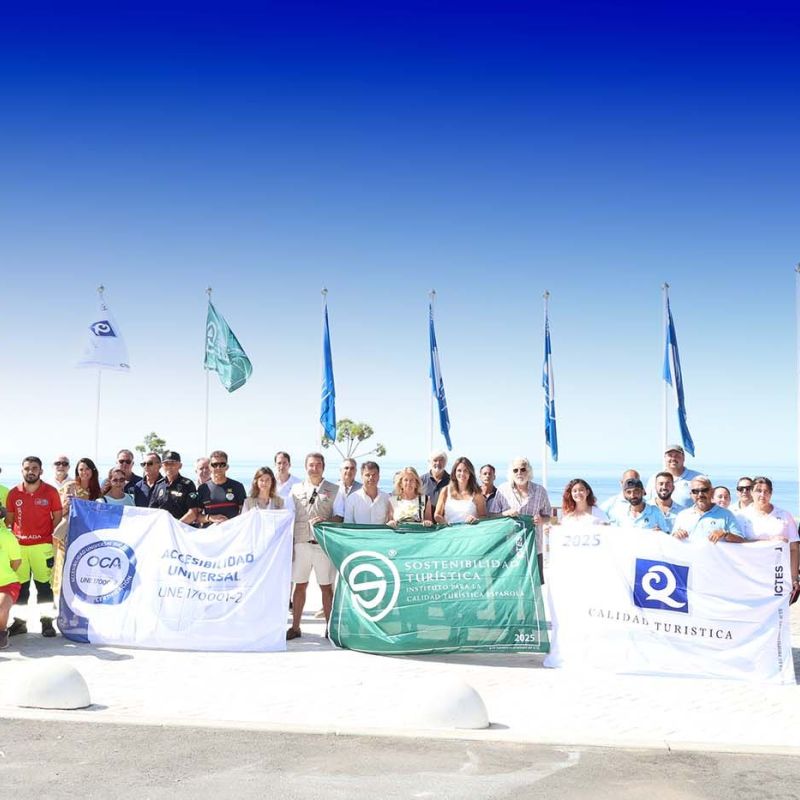 Marbella, reconocida con el Premio ‘Q 2026’ por su compromiso con la calidad y la sostenibilidad turística