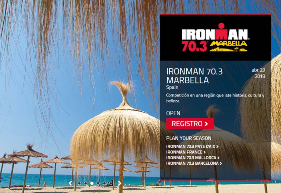 Imagen de la noticia Las inscripciones para el Ironman 70.3 de Marbell…