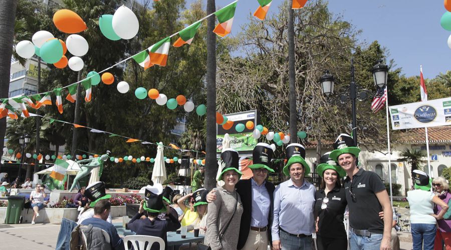 El concejal de Turismo participa en la celebración de la festividad de San Patricio