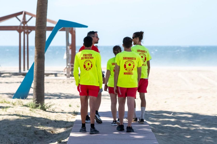 Imagen de la noticia El servicio de socorrismo de las playas de Marbel…