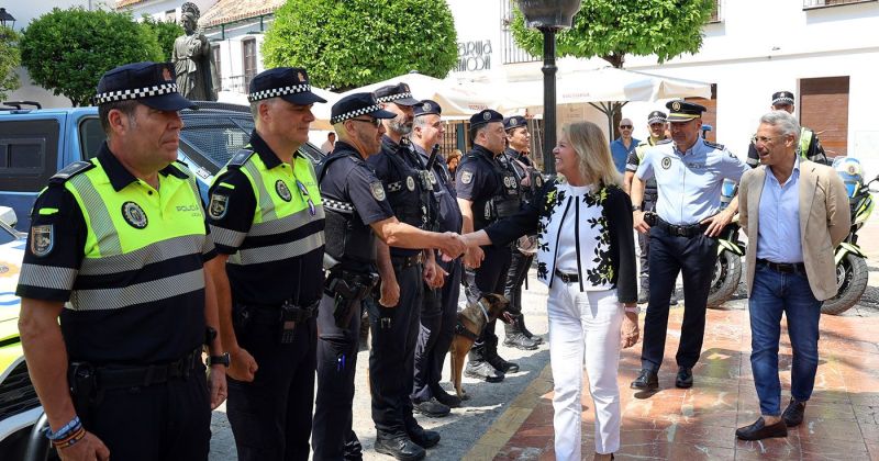 La alcaldesa destaca la coordinación de los más de 500 efectivos que velarán por la seguridad de la Feria de Marbella, contando con el respaldo de un…