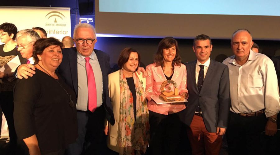 El alcalde respalda a la Asociación de Comerciantes del Casco Antiguo de Marbella en la entrega de los Premios Andalucía