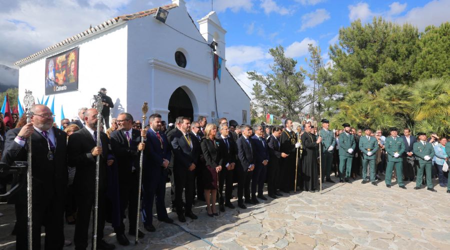 Solemne procesión del Calvario en el Jueves Santo de Marbella