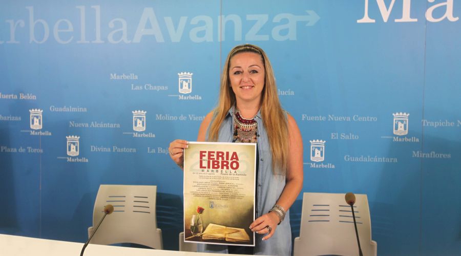 La Feria del Libro de Marbella contará con cerca de 40 actividades programadas entre el 22 de julio y el 21 de agosto