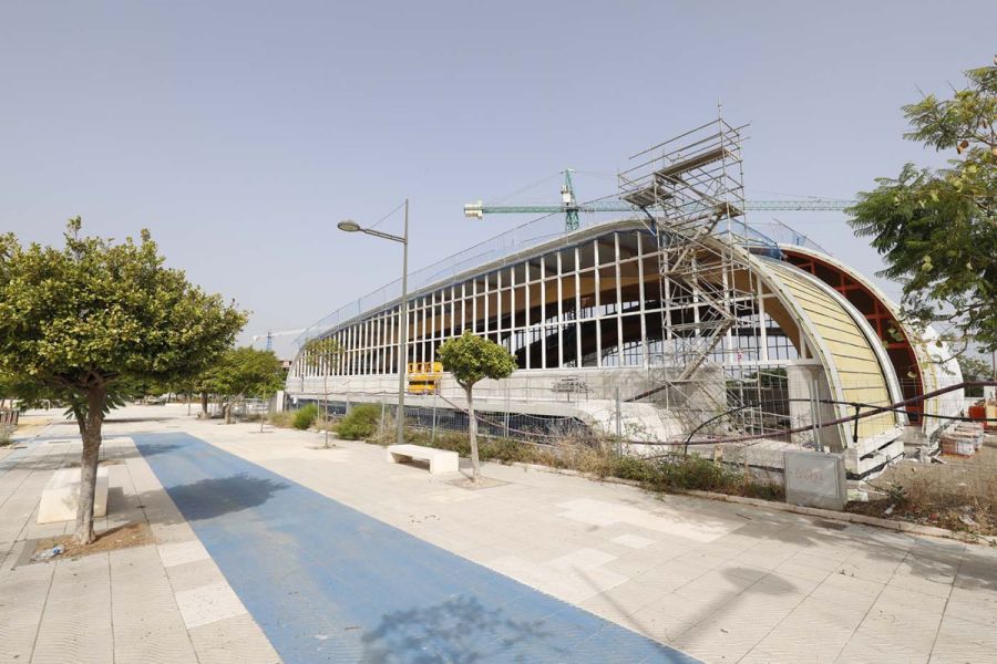 Imagen de la noticia El nuevo pabellón polideportivo que se está const…