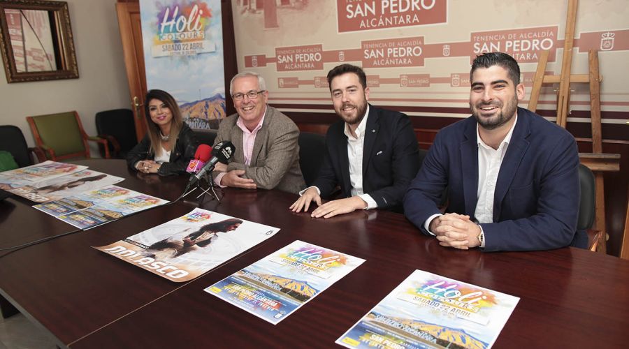 San Pedro Alcántara acogerá el 22 de abril el festival Holi Colours con actuaciones en directo, desfile de moda y zona de ocio