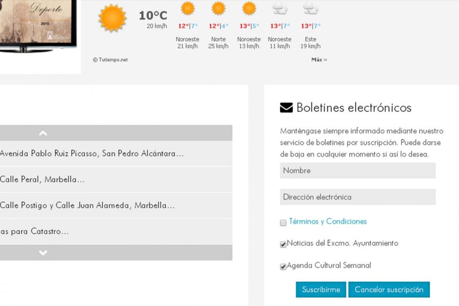 Imagen de la noticia El Ayuntamiento recupera la newsletter municipal…