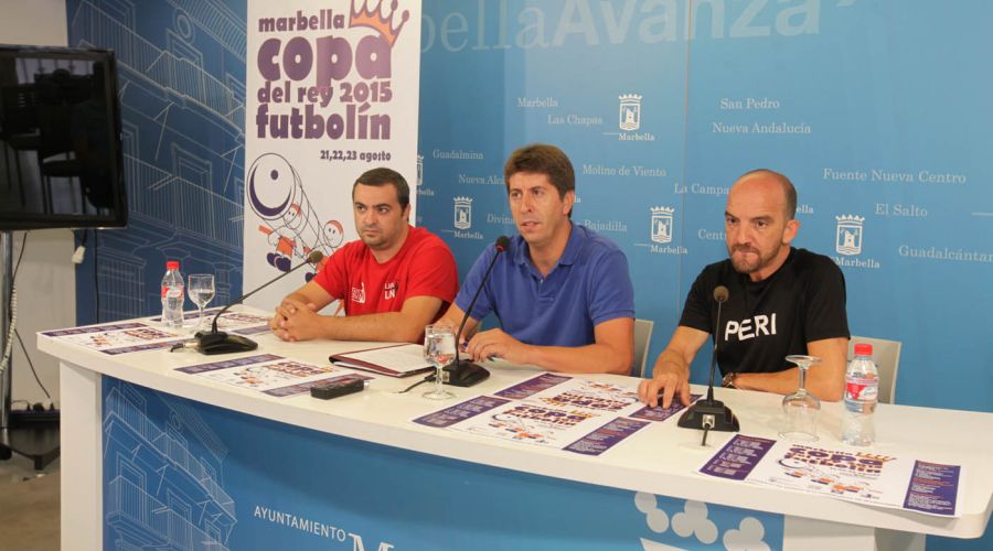 Marbella alberga a partir del viernes la II Copa del Rey de Futbolín que reunirá a más de 190 parejas de toda España