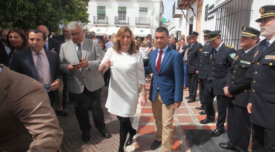 El alcalde y la presidenta de la Junta de Andalucía inauguran el Vivero de Empresas de Marbella como centro de referencia para emprendedores