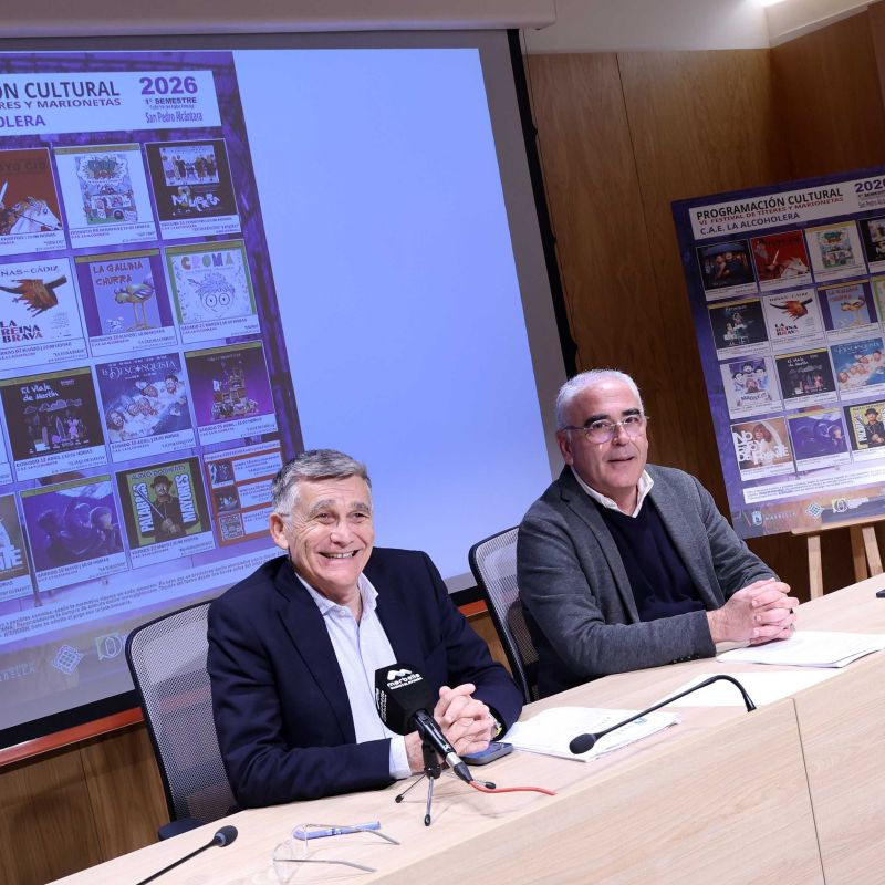 San Pedro Alcántara contará hasta mayo con quince espectáculos dentro de una variada agenda cultural que comenzará  este domingo con la obra ‘Mejor no decirlo’, de Imanol Arias y María Barranco