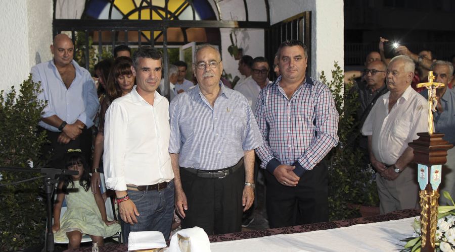 El alcalde acompaña a la Cofradía de Pescadores en los actos en honor a la Virgen del Carmen