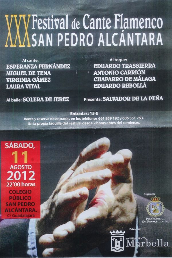 Imagen de la noticia El Festival de Cante Flamenco de San Pedro Alcánt…
