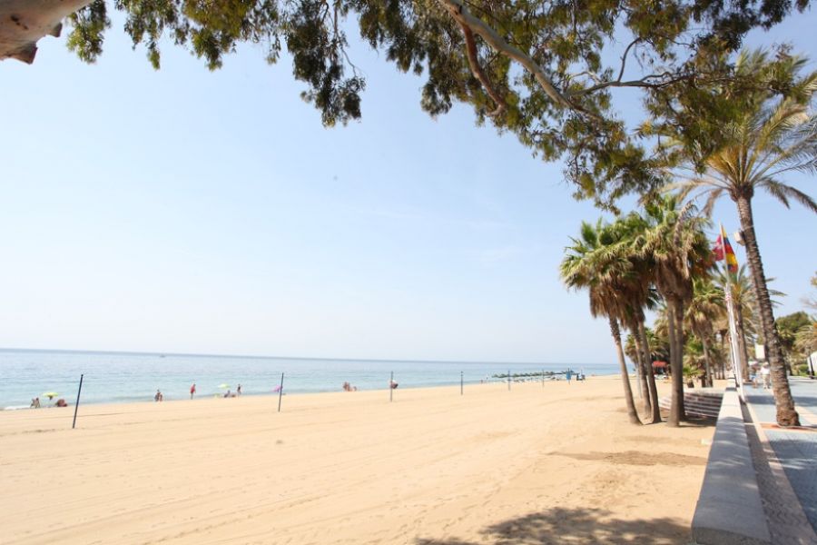 Imagen de la noticia Las playas de Marbella lucen ya las banderas azul…