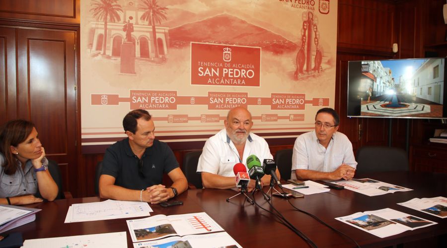La Tenencia de Alcaldía de San Pedro Alcántara informa del inicio de las obras en Calle Pizarro y el cierre temporal al tráfico rodado en Calle Hernán Cortés