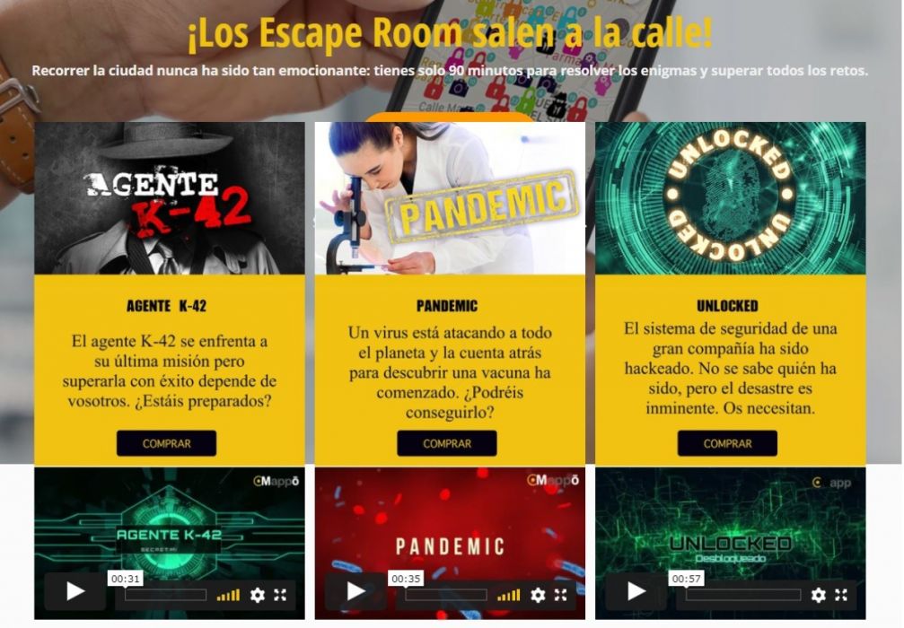 ¡Los Scapes Room salen a la calle!