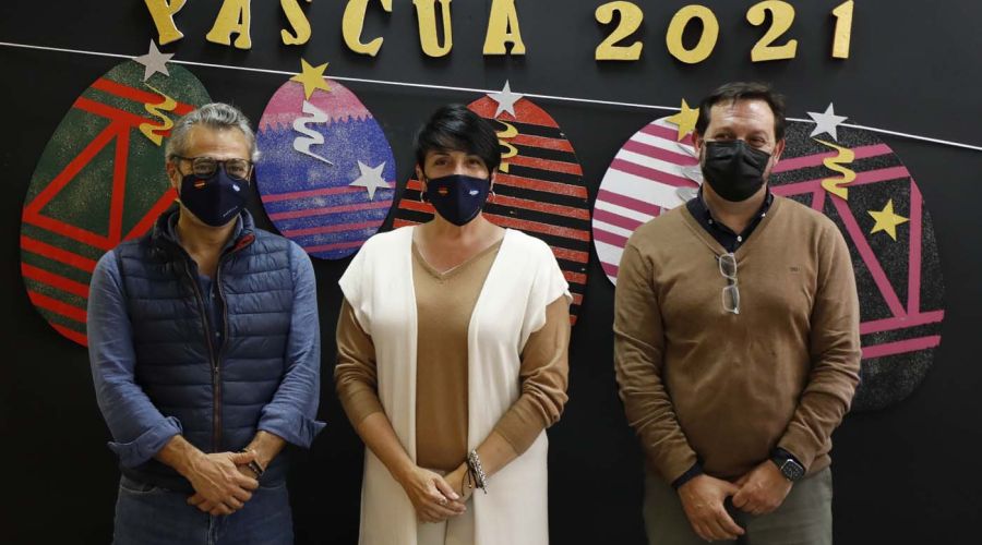 Marina Cano, Paula Cano y Almudena Sánchez logran los primeros premios del concurso online ‘Decoración Huevos de Pascua’ de la delegación de Fiestas