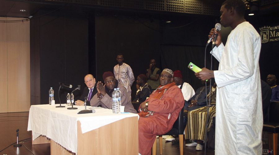 Más de 300 senegaleses participan en una jornada de convivencia en el Palacio de Ferias y Congresos