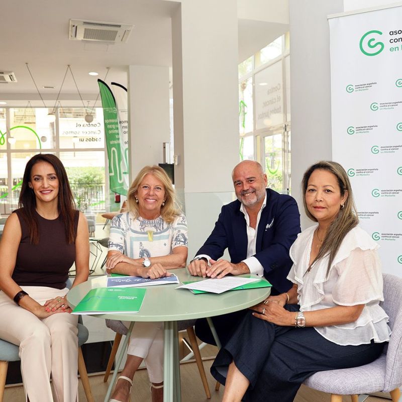 El Ayuntamiento respalda la labor de la AECC de Marbella y muestra su apoyo a la 41º Cena de Gala benéfica, que tendrá lugar el 1 de agosto en la Finca de La Concepción