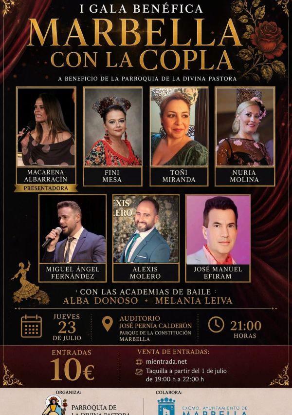 I Gala Benéfica Marbella con la Copla