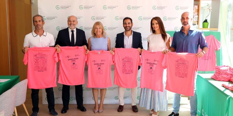 La alcaldesa respalda la XIV edición de la ‘Marea Rosa contra el cáncer de mama’, que tendrá lugar este domingo día 4 de octubre