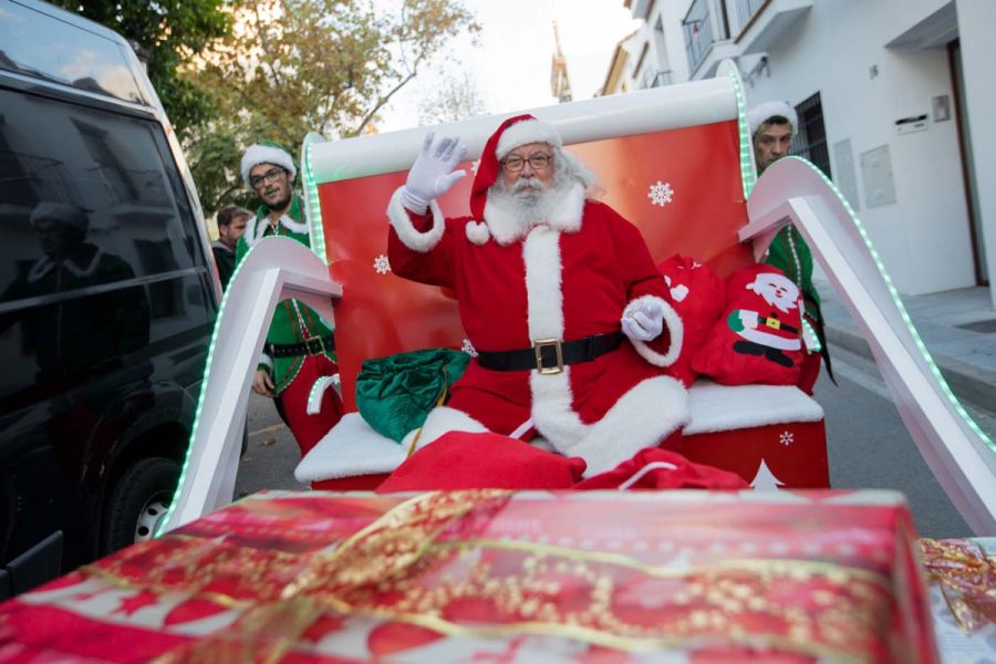Imagen de la noticia Marbella da la bienvenida a Papá Noel con un pasa…