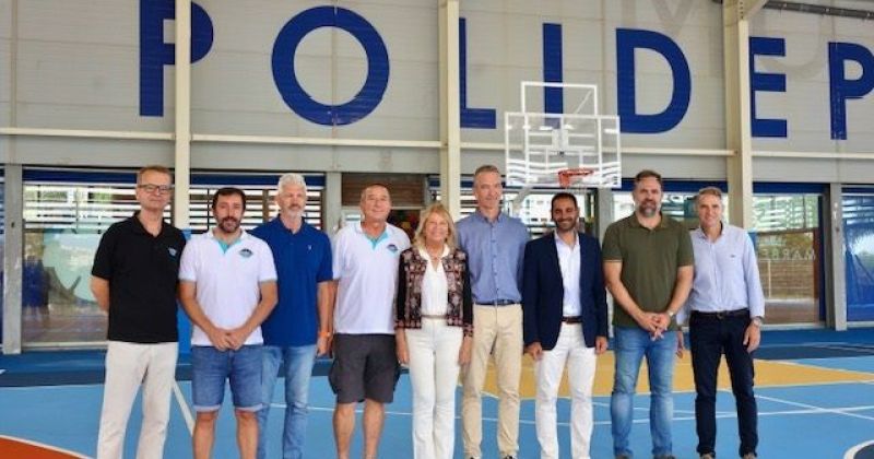 El Ayuntamiento amplía las instalaciones deportivas del Pabellón Carlos Cabezas con una nueva pista cubierta de baloncesto y mejora las condiciones d…