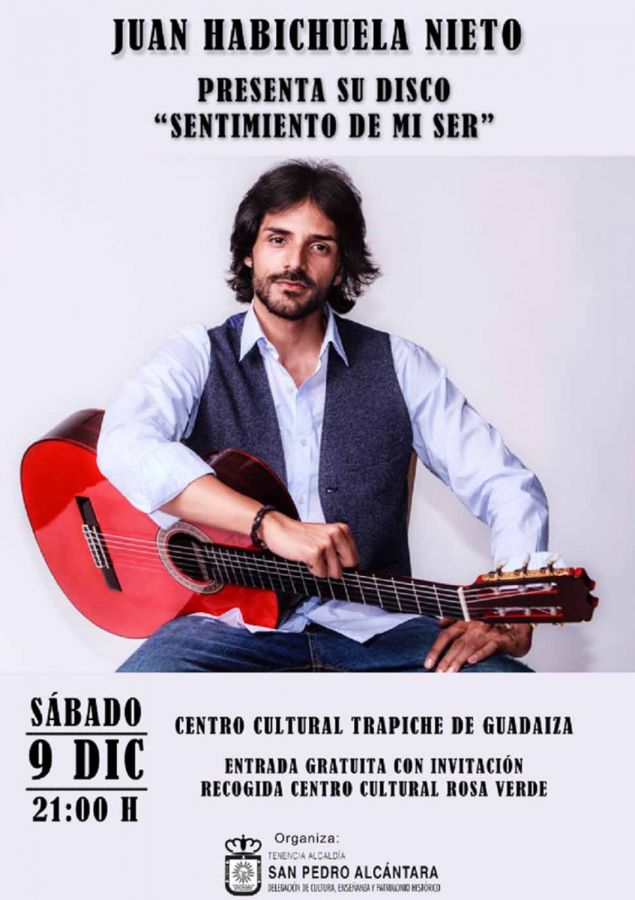 Imagen de la noticia Juan Habichuela Nieto presenta su disco ‘Sentimie…