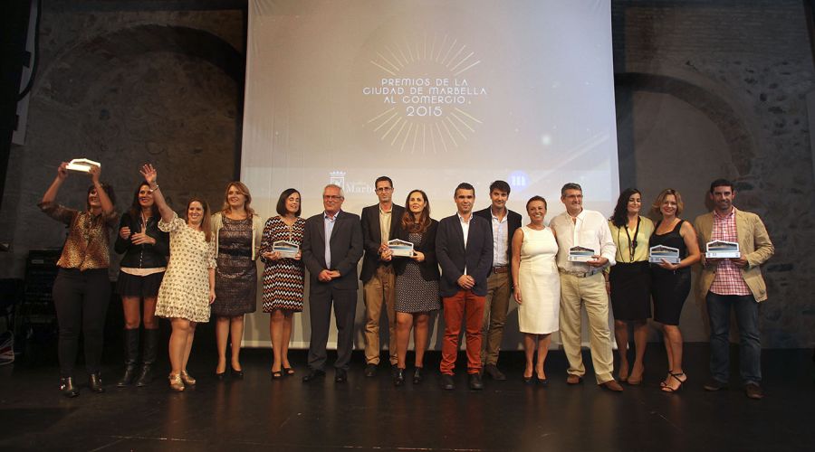 El Ayuntamiento reconoce la labor de los comercios con la entrega de los III Premios Ciudad de Marbella