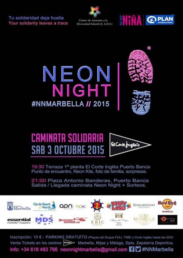 Imagen de la noticia La segunda edición de la caminata solidaria ‘Neon…