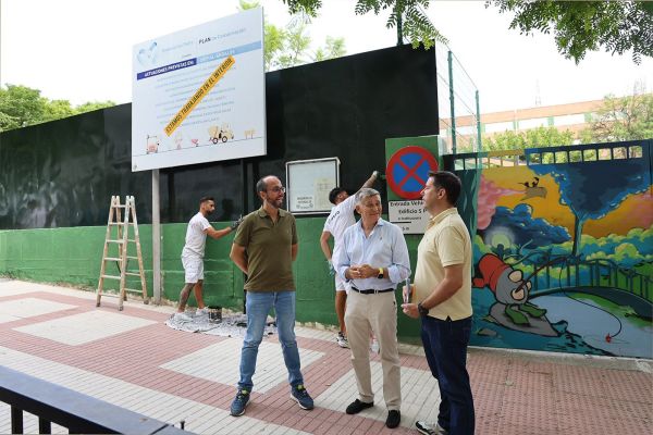 El Ayuntamiento ejecuta este verano actuaciones de conservación y mejora en los cinco colegios públicos de San Pedro Alcántara