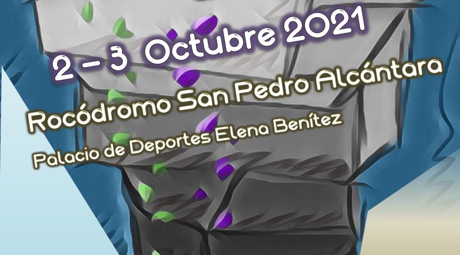 El rocódromo municipal de San Pedro Alcántara vuelve a acoger competiciones deportivas tras la pandemia y será escenario este fin de semana del I Evento Promoción de Escalada 2021