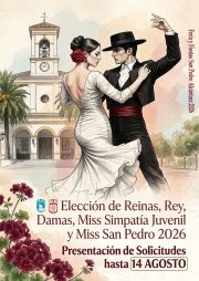 Elección de Reinas, Rey, Damas, Miss Simpatía Juvenil y Miss San Pedro