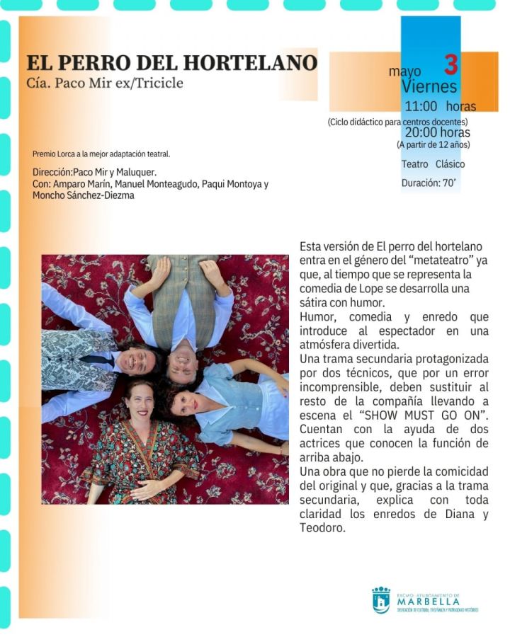 Imagen de la noticia El Teatro Ciudad de Marbella albergará este viern…