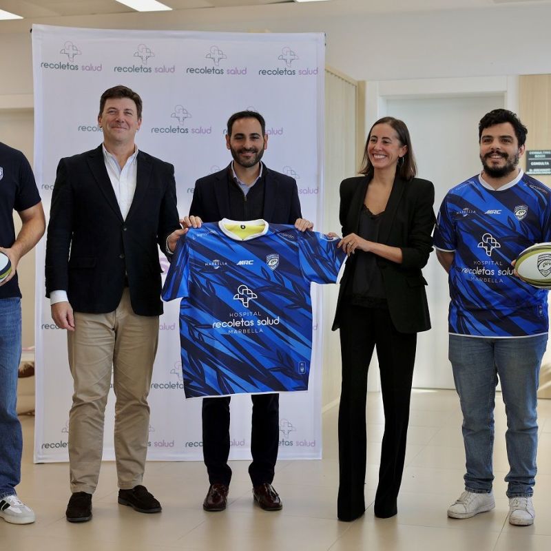 El Ayuntamiento respalda el acuerdo de patrocinio del Grupo Recoletas Salud al Marbella Rugby Club