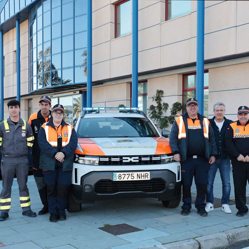 El Ayuntamiento adquiere un nuevo vehículo 4x4 como prototipo para renovar la flota de Protección Civil y refuerza los medios humanos y tecnológicos para mejorar la respuesta ante las emergencias