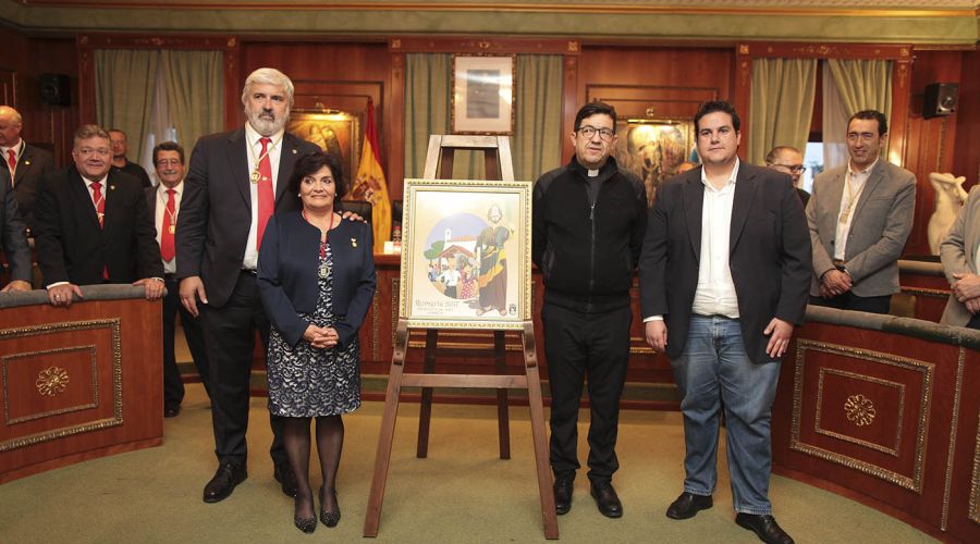 Presentado el pregonero y el cartel de la Hermandad de Romeros de San Bernabé