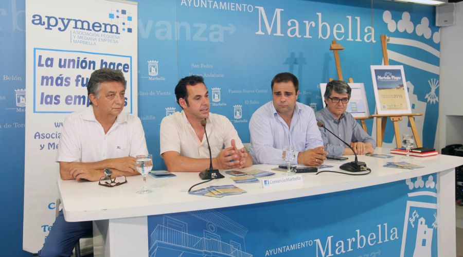 La Guía de Playas ofrecerá información a los usuarios sobre los servicios y equipamientos del litoral de Marbella