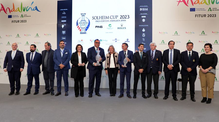 La alcaldesa subraya “el esfuerzo y el compromiso” de las distintas administraciones “para que la Costa del Sol acoja un evento con el impacto deportivo, económico y mediático de la Solheim Cup”
