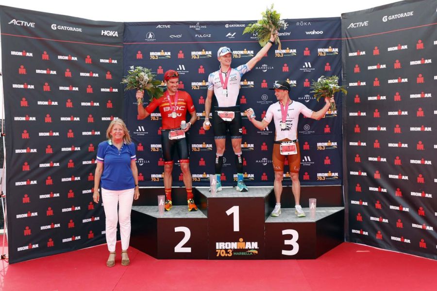 Imagen de la noticia La alcaldesa destaca que el Ironman 70.3 “ha vuel…