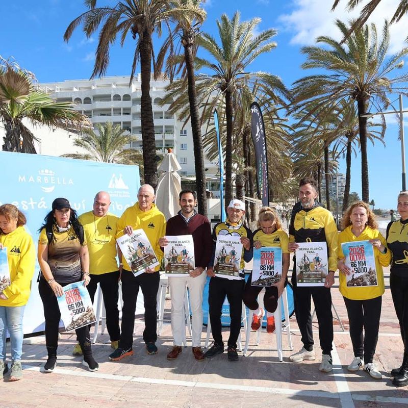 Marbella refuerza su liderazgo en las carreras de montaña con la celebración de ‘Sierra Blanca Trail’, este sábado 14, y ‘Epic Trail’, el 21 de febrero, que reunirán a corredores de 45 países