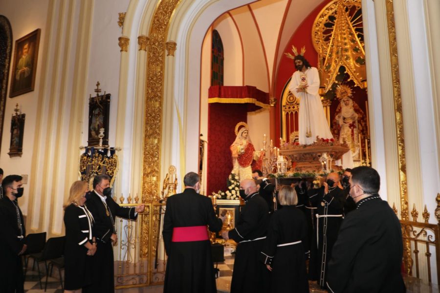 Imagen de la noticia La alcaldesa comparte el Martes Santo con la Herm…