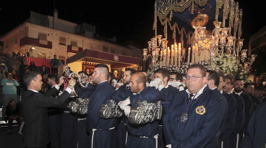 El Nazareno procesionó el Miércoles Santo en Marbella