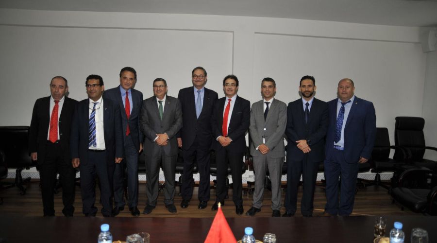 El presidente de la Cámara de Representantes y el ministro de Migración reciben al alcalde, José Bernal, y otros tres alcaldes de la Costa del Sol