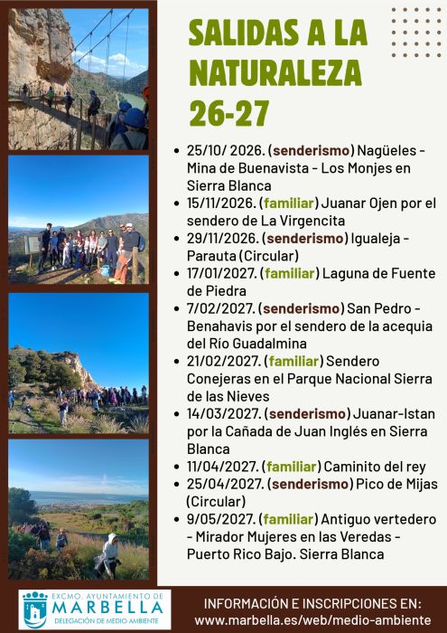 2. Salidas a la Naturaleza