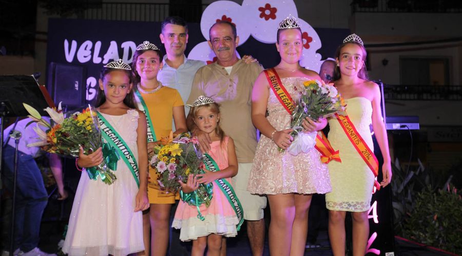 Leganitos celebra los actos inaugurales de su velada con la coronación de sus reinas y damas
